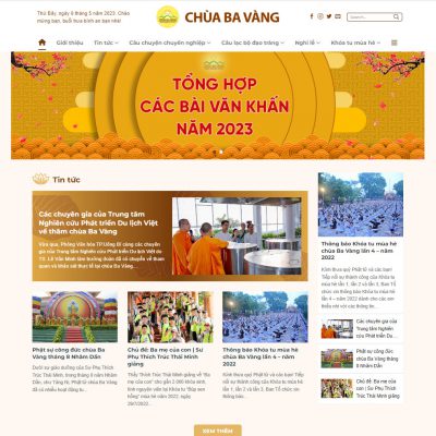 Theme wordpress tin tức phật giáo