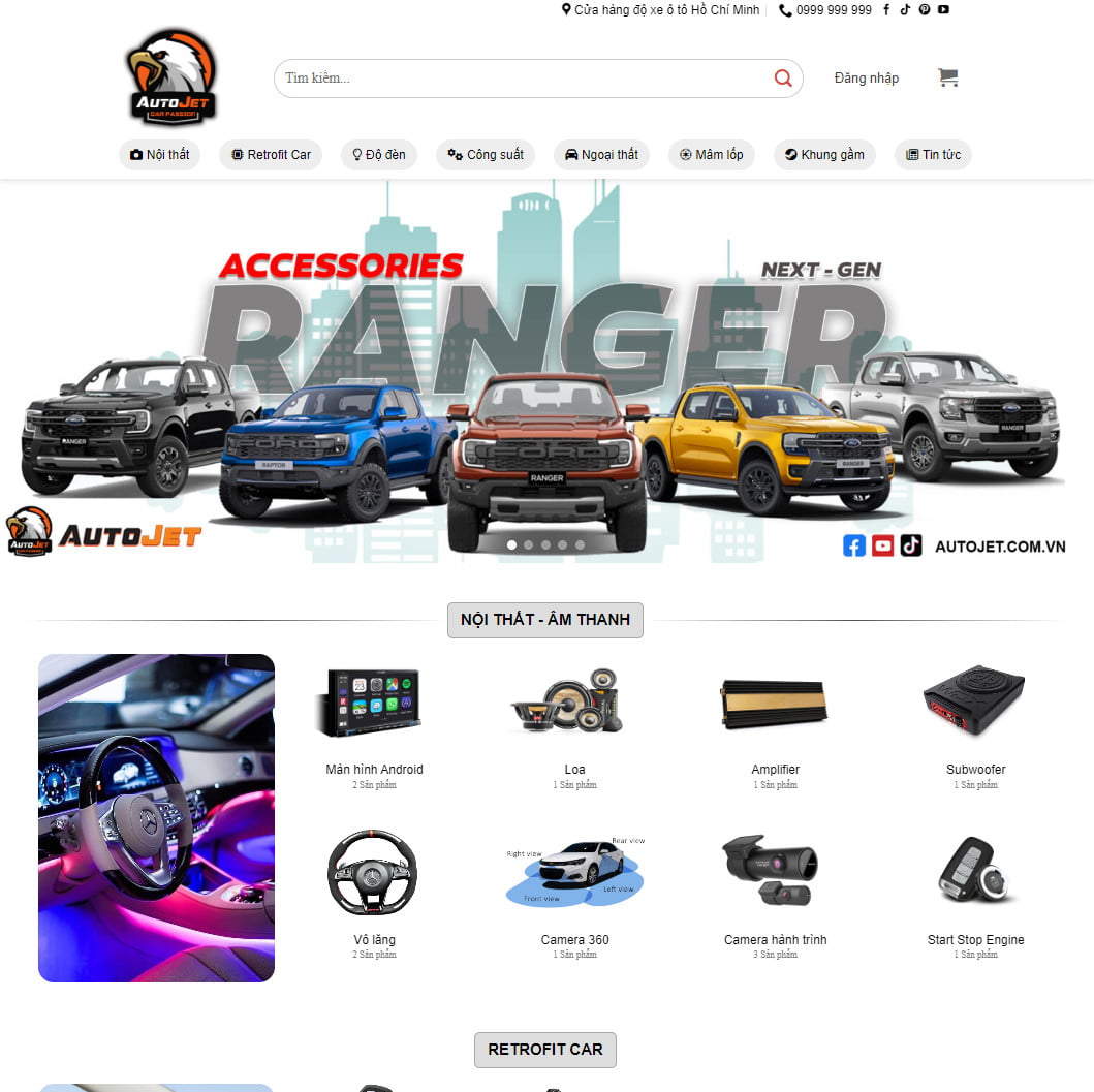 Theme wordpress đồ chơi xe 03